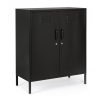 Kovová komoda CAMBRIDGE černá