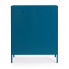 Kovová komoda CAMBRIDGE modrá