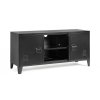 Kovový TV stolek CAMBRIDGE černý