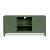 Kovový TV stolek CAMBRIDGE zelený