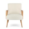 Krémové křeslo VERIANA