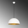 Závěsné světlo SIVANI bílé o50 cm