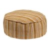 Bavlněný pouf BANDING 25x65 cm