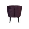 Křeslo SARA fialové