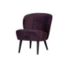 Křeslo SARA fialové