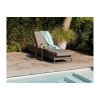 Zahradní lehátko RHODOS šedé
