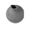 94940 2 stir vase engraved clay black