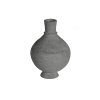 94940 stir vase engraved clay black