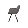 Jídelní židle JUNO šedé bouclé