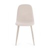 Jídelní židle IRELIA béžová se světlými nohami