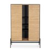 Dřevěný kabinet ALLYCIA 110x159 cm