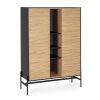 Dřevěný kabinet ALLYCIA 110x159 cm