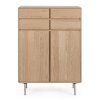 Dřevěný kabinet WIDALD 130x90 cm