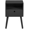 Noční stolek OZZY černý