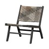 Zahradní křeslo POM černé