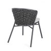 Zahradní židle HARLOW antracit
