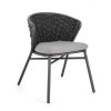 Zahradní židle HARLOW antracit
