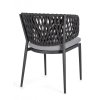 Zahradní jídelní židle NOELIA antracit