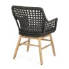 Zahradní židle WILSON černá
