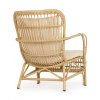 Ratanové křeslo FLORISEL světlé