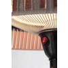 Zahradní ohřívací lampa HOLEN hnědá