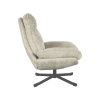 Otočné křeslo NOEL světlé