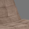 Relaxfauteuil Alvar Ottomane 53x57x83 Cm Taupe Micro Suede Detail v2 (1)