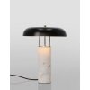 Stolní lampa KAITHAL bílý mramor