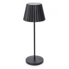 Zahradní stolní LED lampa ARTIKA 36 cm černá