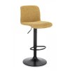 Barová židle RAFAEL žlutá