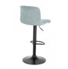 Barová židle RAFAEL světlá modrá