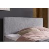 Čalouněná postel TWISTER 180x200cm šedá