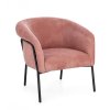 Křeslo CAMILA korálově růžové