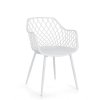 Plastová židle OPTIK celobílá
