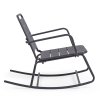 Houpací křeslo LILLIAN černá