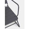 Houpací křeslo LILLIAN černá DETAIL