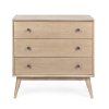 Dřevěná komoda ALANNIS světlá