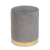 Pouf LUCILLA šedý
