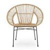 Proutěné křeslo TOLIMA přírodní