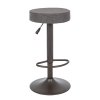Barová židle PIPER šedá