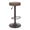 BIZZOTTO Barová židle PIPER hnědá