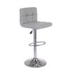 Barová židle MEMPHIS šedá