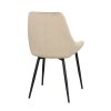 110391 d Sierra stol, beige sammet R