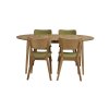 Filippa matbord ovalt 117625, ek ek + Cato ek grön b R