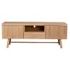 Dřevěný TV stolek BROOKLYN světlý dub
