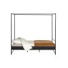 3890 6 postel bunk cerna 160x200 cm