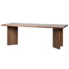 Jídelní stůl ANGLE ořech 220x90 cm