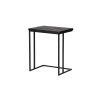 Odkládací stolek SHARING tvar U černý