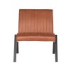 Fauteuil Matz Cognac Microvezel 72x74x81 cm Voorkant