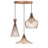Závěsné osvětlení MEZOPOTAMYA měděné